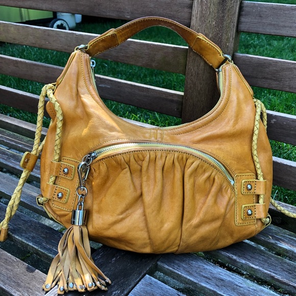 Botkier Handbags - Authentic Mustard Yellow Botkier Shoulder Bag